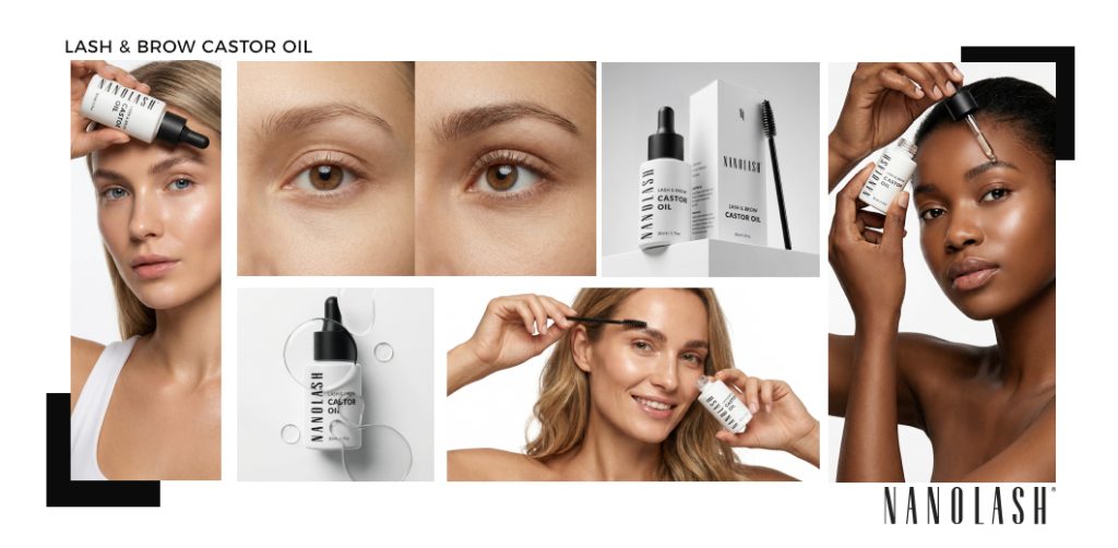 cold pressed organic castor oil nanolash